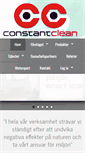 Mobile Screenshot of constantclean.se